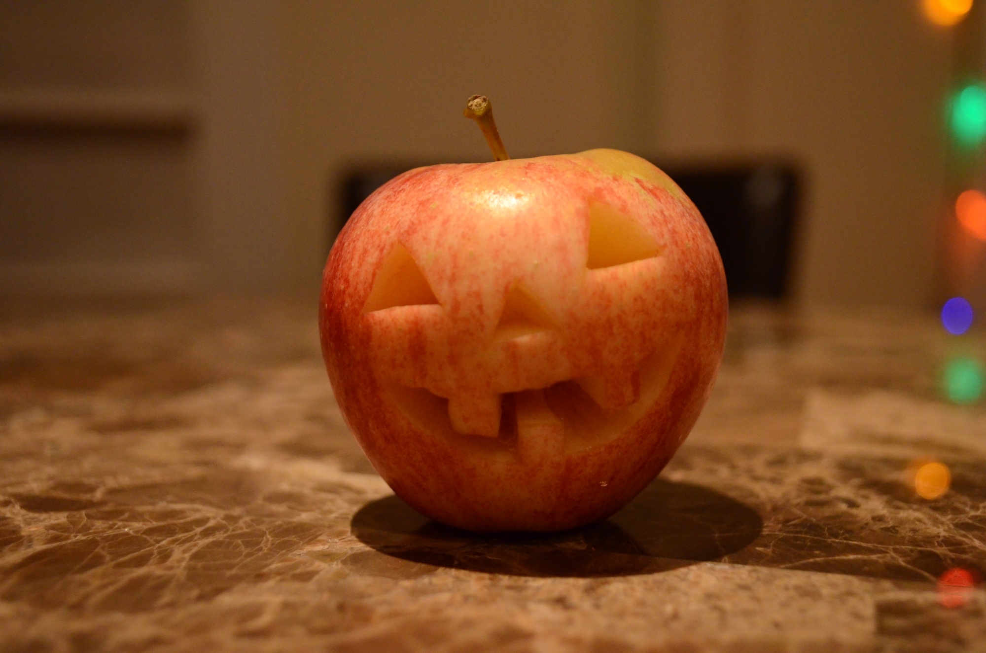 Halloween apple